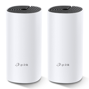TP-LINK | Whole Home Mesh WiFi System | Deco M4 (2-Pack) | 802.11ac | 300+867 Mbit/s | 10/100/1000 Mbit/s | Ethernet LAN (RJ-45) ports 2 | Mesh Support No | MU-MiMO Yes | No mobile broadband | Antenna type 2xInternal | No Deco M4(2-Pack) 6935364084189
