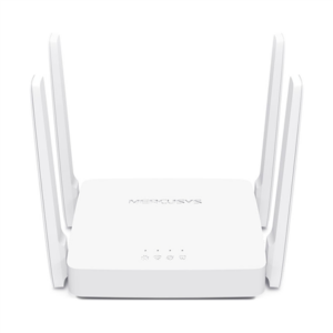 Mercusys | AC1200 Wireless Dual Band Router | AC10 | 802.11ac | 300+867 Mbit/s | 10/100 Mbit/s | Ethernet LAN (RJ-45) ports 2 | Mesh Support No | MU-MiMO Yes | No mobile broadband | Antenna type 4xFixed | No AC10 6957939005757