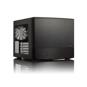 Fractal Design | NODE 804 | Side window | 2 - USB 3.0Audio in/outPower button with LED (white)HDD activity LED (white) | Micro ATX | Black FD-CA-NODE-804-BL-W 7350041082019