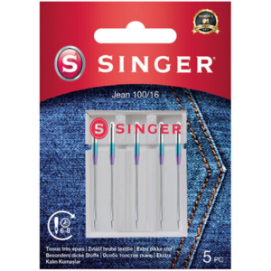 Singer | Denim Needle 100/16 5PK 250053602 7393033107444