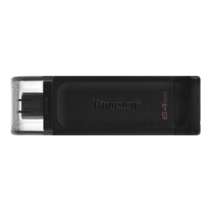 Kingston | DataTraveler 70 | 64 GB | USB Type-C | Black DT70/64GB 740617305302