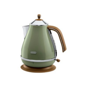 Delonghi | Kettle | KBOV 2001.GR | Electric | 2000 W | 1.7 L | 360° rotational base | Green KBOV2001GR 8004399771987