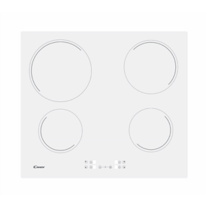 Candy | Hob | CH64CCW | Vitroceramic | Number of burners/cooking zones 4 | Touch | White CH64CCW 8016361954885