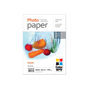 Matte Photo Paper | 190 g/m² | 10x15 PM1900504R 813593020740