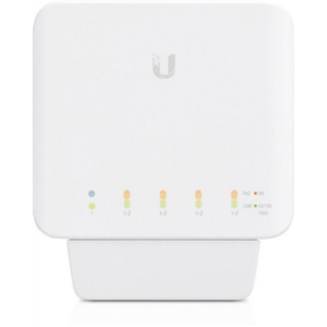 Ubiquiti USW-Flex Indoor/outdoor 5Port Poe Gigabit Switch with 802.3bt Input Power Support | Ubiquiti USW-Flex 817882027595