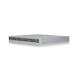 Ubiquiti | UniFi Switch | USW-PRO-48-POE | Managed L3 | Rackmountable | Gigabit Ethernet (copper) ports quantity 48 | SFP+ ports quantity 4 | Power supply type Internal USW-PRO-48-POE 817882027656
