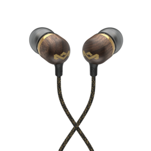 Marley Wired Earbuds | Smile Jamaica | Built-in microphone | USB Type-C | Brass EM-JE042-BA 846885011904