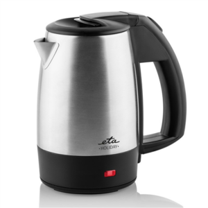 ETA | Kettle | ETA618890010 Holiday | Electric | 1000 W | 0.5 L | Stainless steel | Black/Stainless steel ETA618890010 8590393257713