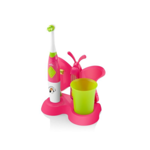ETA | Toothbrush with water cup and holder | Sonetic ETA129490070 | Battery operated | For kids | Number of brush heads included 2 | Number of teeth brushing modes 2 | Pink ETA129490070 8590393258833