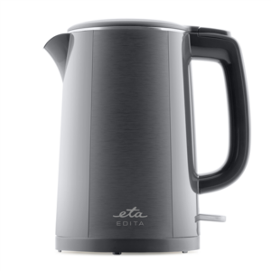 ETA Kettle | ETA859590020 EDITA | Electric | 2200 W | 1.5 L | Stainless steel | 360° rotational base | Grey ETA859590020 8590393335398