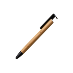Fixed | Pen With Stylus and Stand | 3 in 1 | Pencil | Stylus for capacitive displays; Stand for phones and tablets | Bamboo FIXPEN-BA 8591680129270