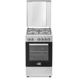 Simfer | Cooker | 5405SERGG | Hob type Gas | Oven type Electric | Stainless steel | Width 50 cm | Depth 60 cm | Electronic ignition | Energy efficiency class A | 43 L 5405SERGG 8699272096259