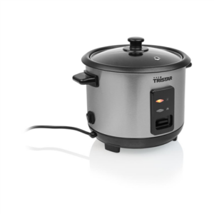 Tristar | RK-6146 | Rice cooker | 400 W | 1 L | Number of programs 0 | Black/Stainless steel RK-6146 8711658520339