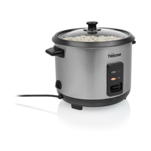 Tristar | Rice Cooker | RK-6147 | 500 W | 1.5 L | Number of programs 1 | Silver RK-6147 8711658520353