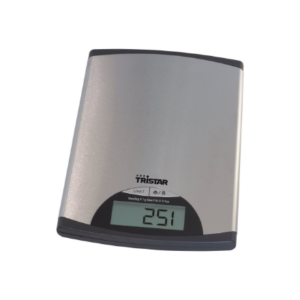 Tristar | Kitchen scale | KW-2435 | Maximum weight (capacity) 5 kg | Metallic KW-2435 8713016024350