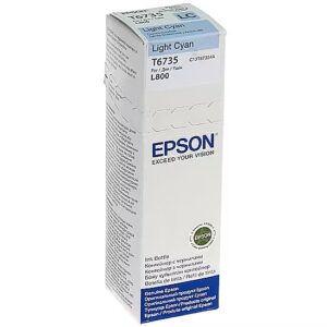 EPSON 4LB T6735 LIGHT CYAN INK BOTTLE C13T67354A 8715946495736