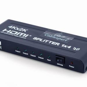 VIDEO SPLITTER HDMI 4PORTS/DSP-4PH4-02 GEMBIRD DSP-4PH4-02 8716309085892