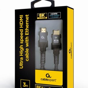 CABLE HDMI-HDMI 8K 3M SELECT/PLUS CCB-HDMI8K-3M GEMBIRD CCB-HDMI8K-3M 8716309121705