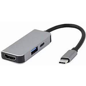 GEMBIRD Multi Port Adapter USB Type C A-CM-COMBO3-02 8716309124188