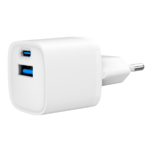 Gembird Fast Charger | TA-UC-PDQC20-W-01 | USB A+C TA-UC-PDQC20-W-01 8716309129565