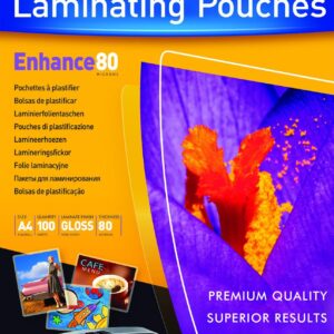 LAMINATOR POUCH IMAGELAST/A4 80 100PCS 5306114 FELLOWES 5306114 077511530616
