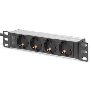 Digitus | 10” Socket Strip with Aluminum Profile