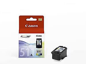CANON CL-511 ink cartridge colour 2972B001 4960999617039