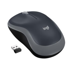 MOUSE USB OPTICAL WRL M185/SWIFT GREY 910-002235 LOGITECH 910-002235 5099206027275
