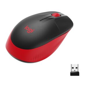 MOUSE USB OPTICAL WRL M190/RED 910-005908 LOGITECH 910-005908 5099206091856