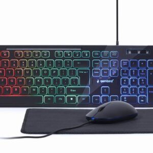 KEYBOARD +MOUSE USB ENG/KBS-UML-01 GEMBIRD KBS-UML-01 8716309120470